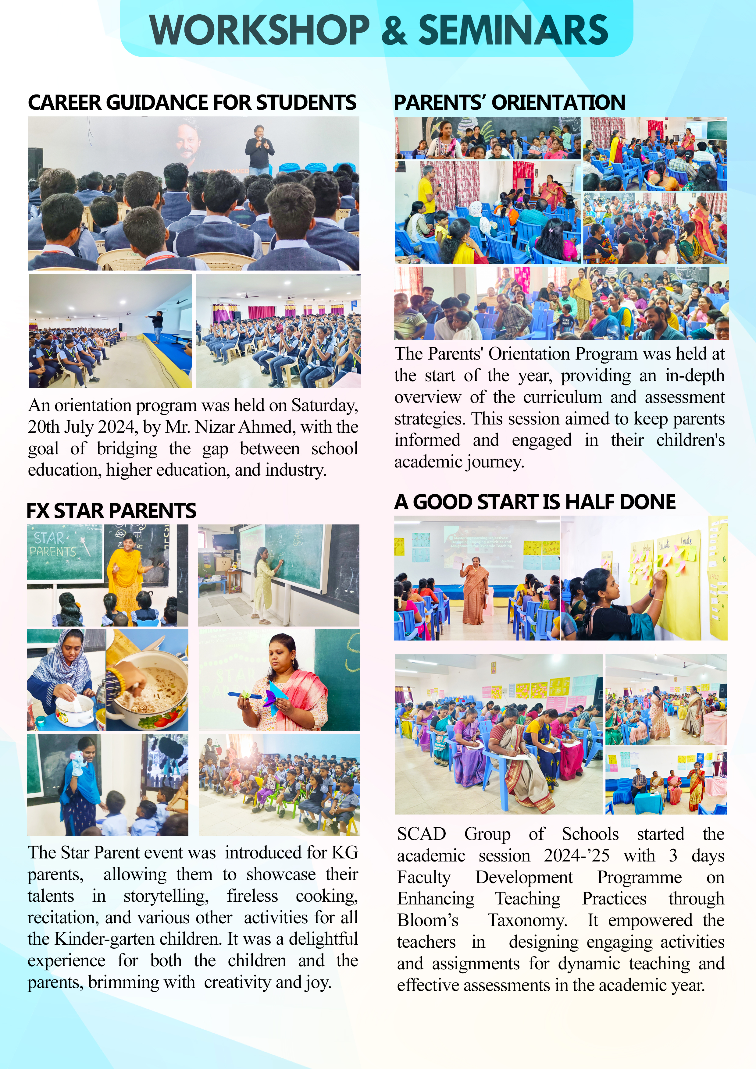 Workshop & Seminars