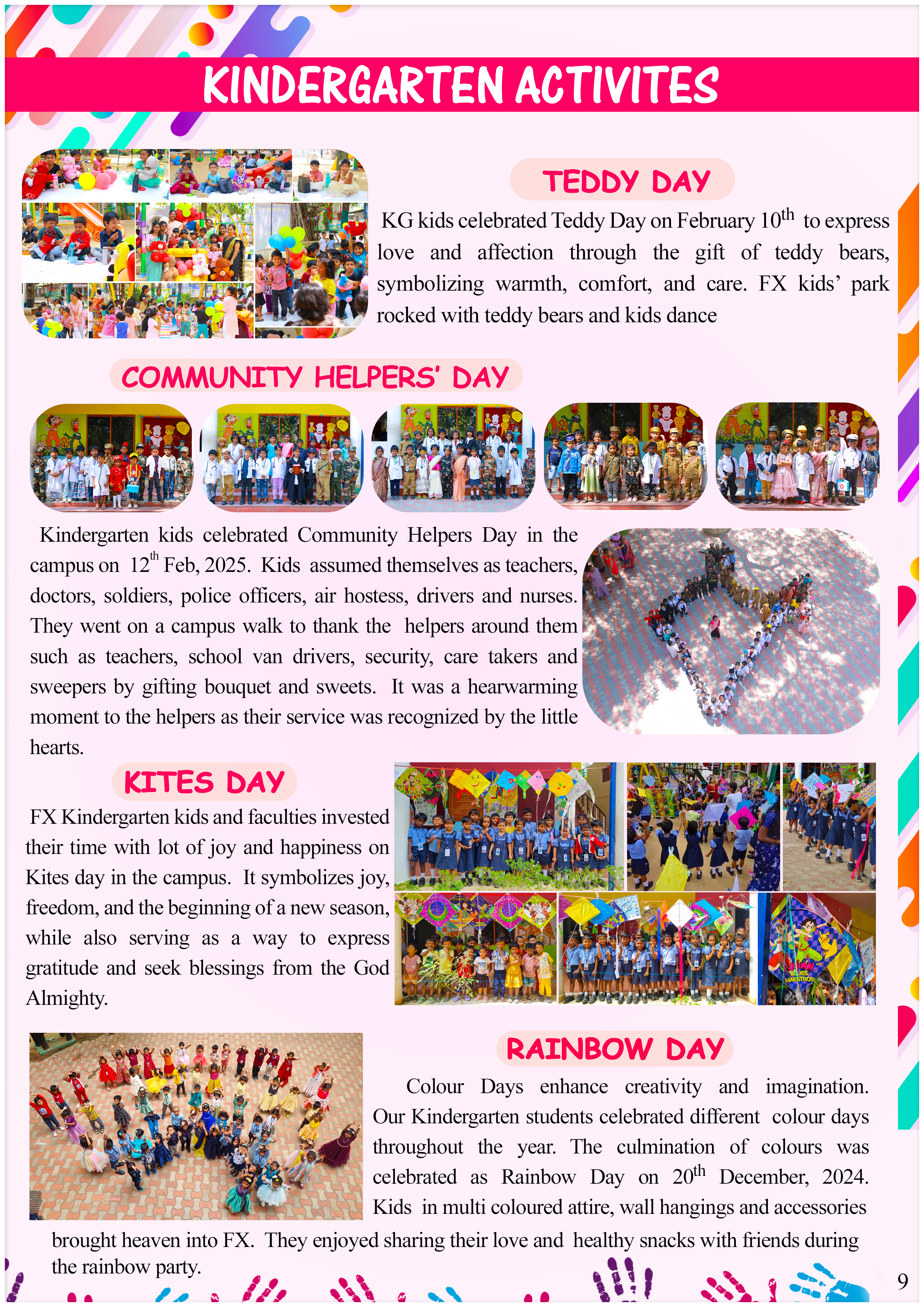 Kindergarten Activities
