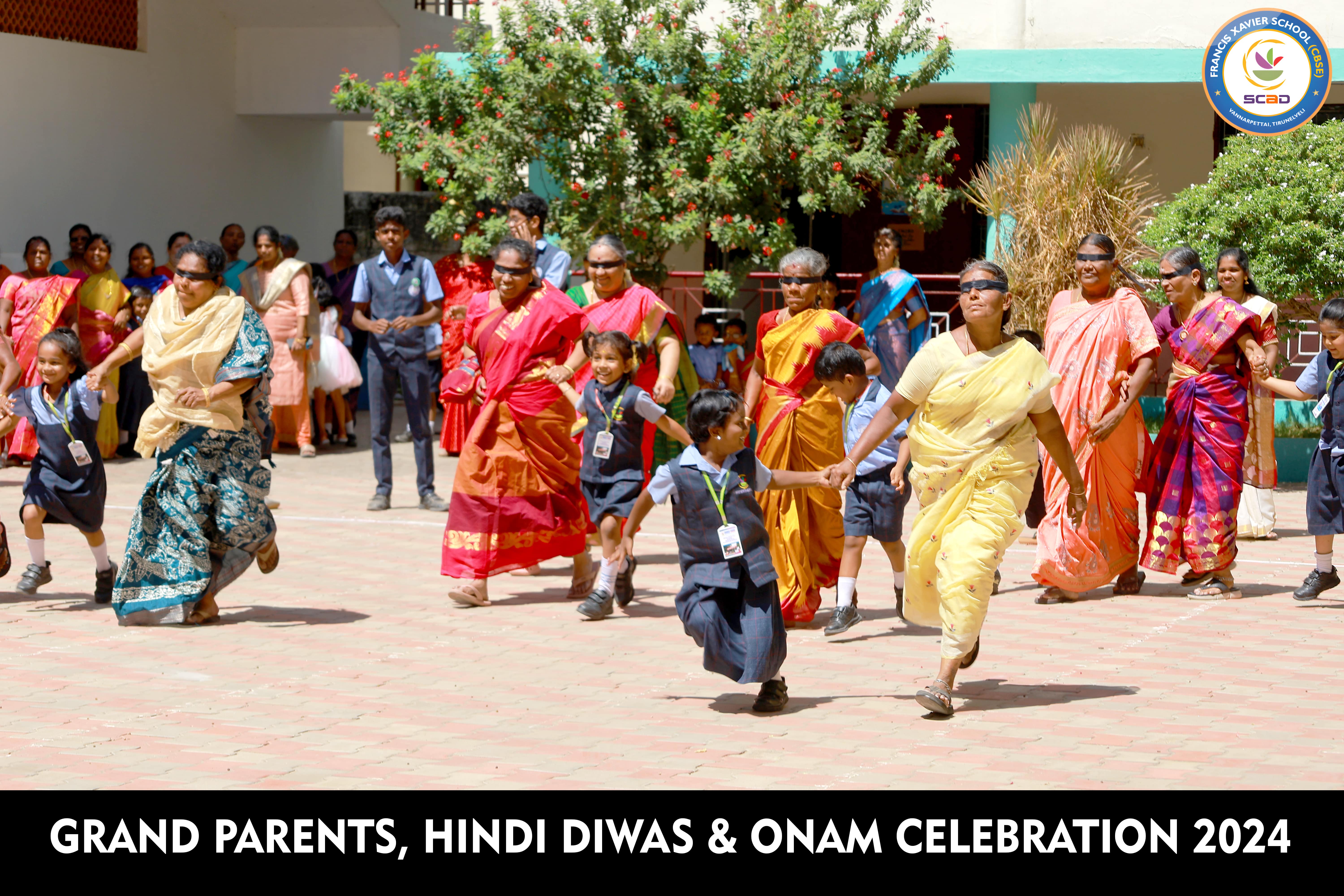  Grandparents Day Onam Hindi Diwas Celebration